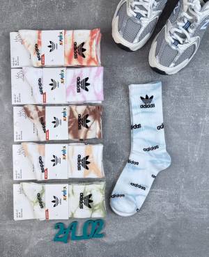 10 пар Женские спортивные носки Высокие Р.: 36-41