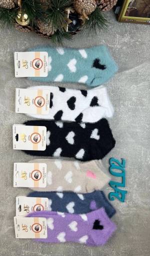 10 пар Женские носки из Меха куницы 36-41