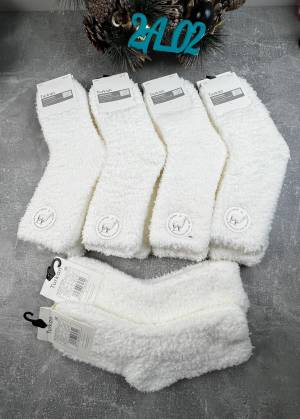 10 пар Женские носки лама Молочный цвет Р.: 36-41