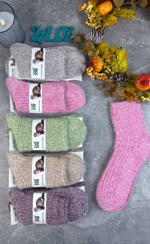 10 пар Женские Термо носки из меха куницы 36-41