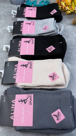 10 пар Женские носки высокие Хлопок 36-41