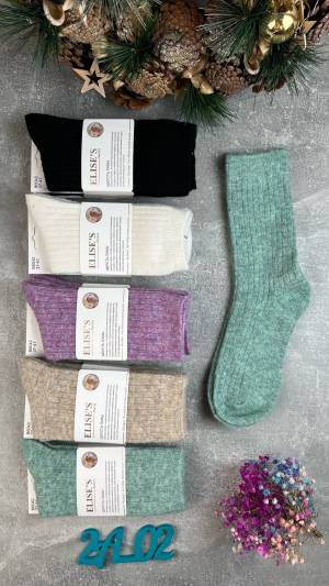 10 пар Женские носки Шерсть ламы 60% шерсть 25% пол 10%лай 5% Р.: 36-41