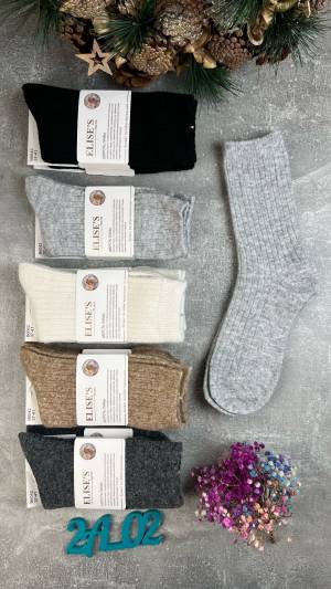 10 пар Женские носки Шерсть ламы 60% шерсть 25% пол 10%лай 5% Р.: 36-41