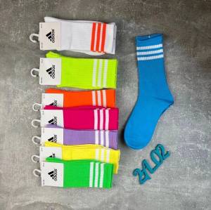 Женские длиные спортивные носки 10 пар Хлопок р.36-41  Женские длиные спортивные носки 10 пар Хлопок р.36-41