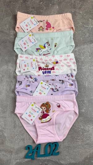 Набор 5 шт! Детские трусы для девочек. Хлопок 95%  Размеры: 3-4, 5-6., 7-8, 9-10, 11-12 лет Набор 5 шт! Детские трусы для девочек. Хлопок 95%  Размеры: 3-4, 5-6., 7-8, 9-10, 11-12 лет