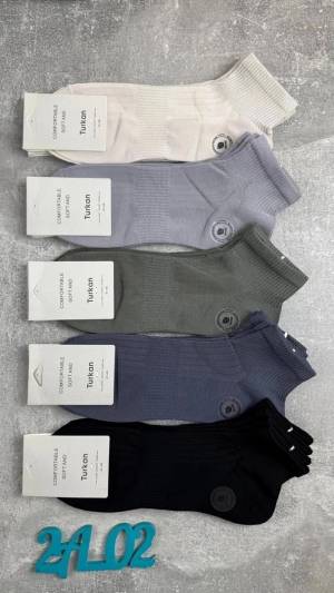 Мужские носки пол-короткие 10 пар. Модал 65% Хлопок 30% р.41-46