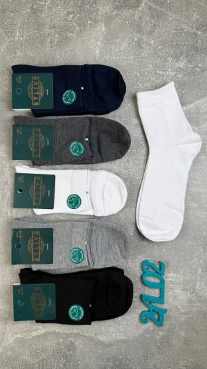 Мужские носки средние 10 пар Хлопок р.41-47