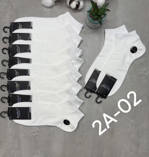 Распродажа!!! Мужские носки пол-короткие 10 пар. Хлопок Сетка. Размер 41-47