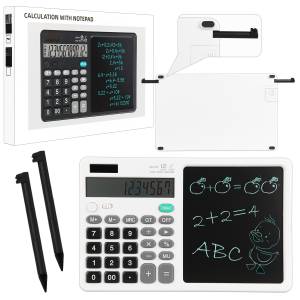 Калькулятор с HD планшетом для рисования ZH-70 Белый