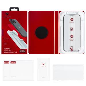 Защитное стекло RUBYTAK iPh 13 Pro Max/14 Plus Silk Printing с аппликатором