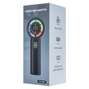 Мини вентилятор YK-G80 черный