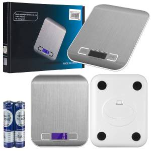 Электронные кухонные весы SF-2012 5kg/1g серебряный