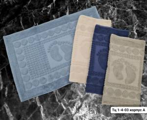 [1 шт] Махровое ножное полотенце/коврик для ванной 50*70 см. Состав: 100% хлопок