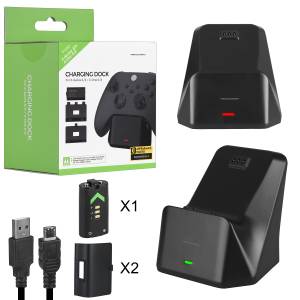 Зарядная станция для геймпадов Xbox One/Series + аккумулятор 1200mAh TYX-0607
