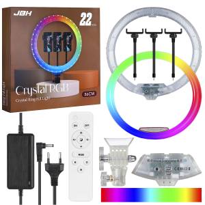 Селфи кольцо 56СМ RD-56 22' RGB JBH