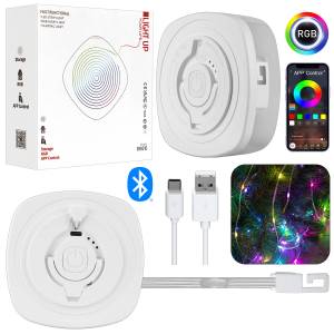 Умная гирлянда RH010 5m RGB белый