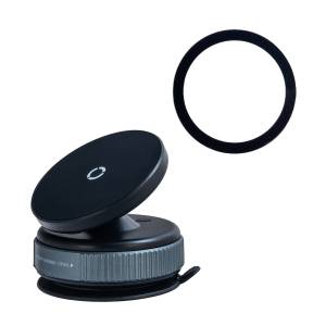 Держатель автомобильный вакуумный с MagSafe K009 синий