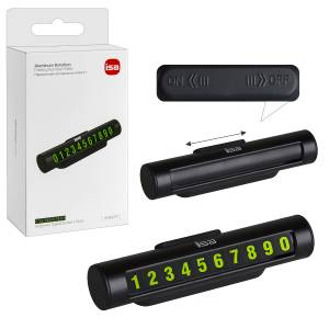 Парковочная автовизитка VHM-P1 ISA черная