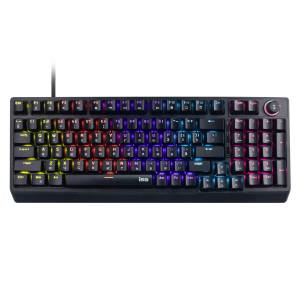 Механическая игровая клавиатура с RGB подсветкой ISA KB-08 черная