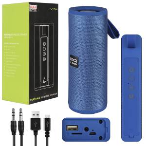 Портативная акустика V-04 Синяя
