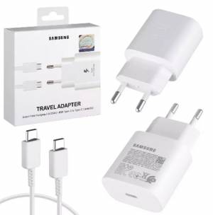 СЗУ Type-C Samsung Note 10 Super PD Fast Charging Set 25W белый