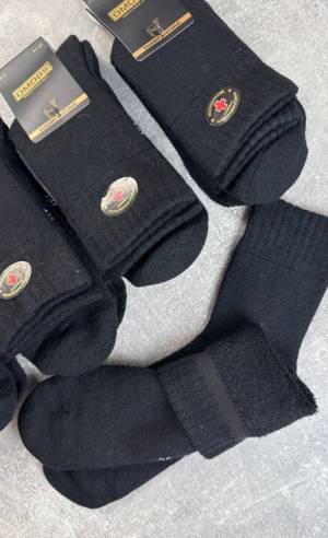 10 пар Подростковые махровые носки Кашемир 80% Р: 31-36.