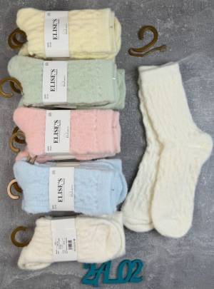 10 пар Женские Термо носки с мехом норки Р.: 36-41