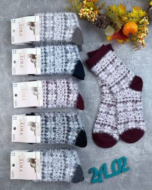 10 пар Женские носки Норка Шерсть Р: 37-41