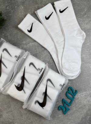 3 пары в ЗИП-пакете Мужские спортивные носки Р: 41-47