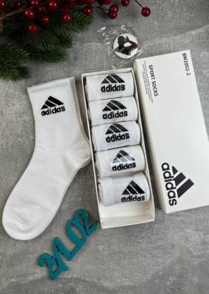 6 пар в коробке Женские спортивные, фирменные носки Р: 36-41