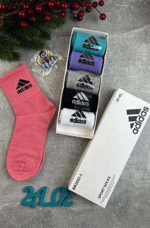 6 пар в коробке Женские спортивные, фирменные носки Р: 36-41