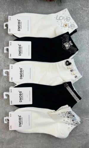 10 пар Женские носки Качество ЛЮКС Хлопок Р: 36-41