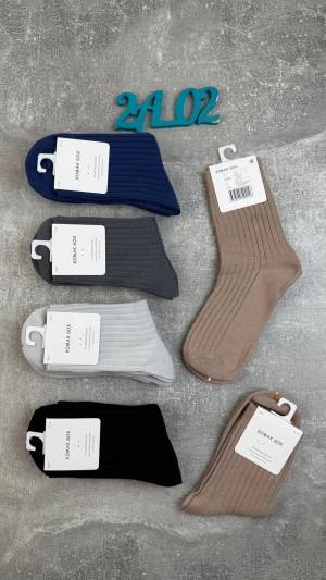 Упаковка 10 пар. Подростковые носки. Р.: 10-12 лет