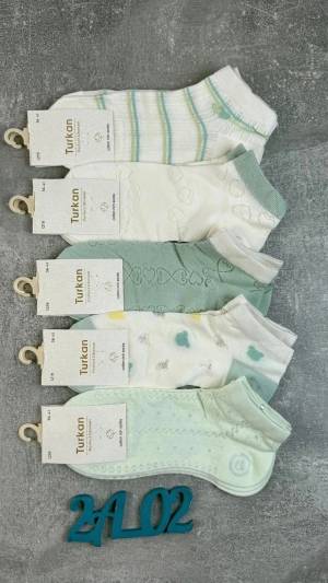 Распродажа!!! Женские носки короткие, сверху сетка, 10 пар. Хлопок. Р.: 36-41