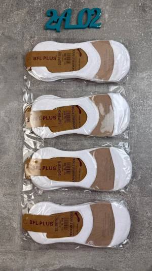 Женские носки-следки 3D, 12 пар. Хлопок Р.: 36-41