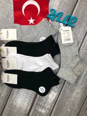 Женские носки, 10 пар. Хлопок. Р.: 36-41