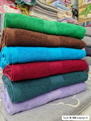 1 шт. Махровое полотенце для ванны и бани, 100*150 см. Узбекистан. Хлопок