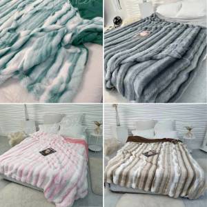 Пушистый плед 'Кролик' 200*220см