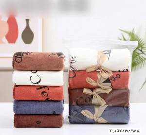 [Упаковка 4 шт] Быстросохнущие полотенца для рук и кухни 25*50 см. Микрофибра