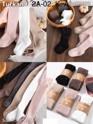 [Упаковка 6 шт] Колготки для девочек. Р.: 1-3, 3-5, 5-7, 7-9 лет