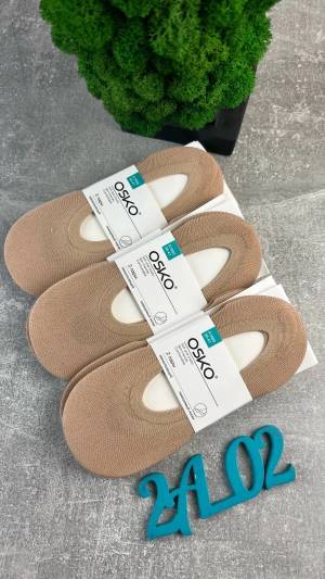 [Упаковка 12 пар] Женские невидимые носки-следки. Р.: 36-41