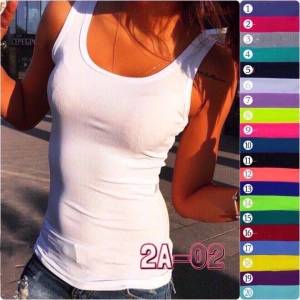 Без выбора цвета!!! Майка женкская в рубчик. Хлопок. Р.: 42-46 единый