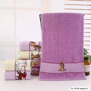 [Упаковка 12 шт] Махровое полотенце для рук и кухни 25*50 см