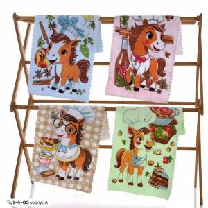 [Упаковка 20 шт] Быстросохнущие кухонные полотенца из микрофибры 25*50 см