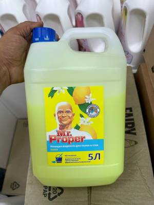 Моющее жидкость для полов и стен Mr.Proper, 5 л