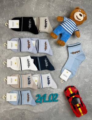 Детские носки 10 пар 5-7, 7-9, 9-11 лет