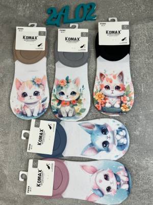 Женские носки-следки 10 пар р.36-41