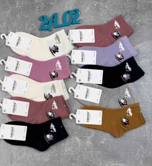 Детские носки 10 пар. Размеры 1-3, 4-6, 7-9 лет