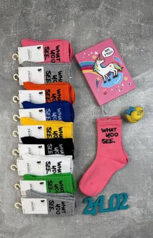 Детские носки для девочек 10 пар р.3-5 лет