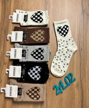 [10 пар] Антибактериальные женские носки р.36-41 Хлопок